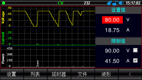 波形显示